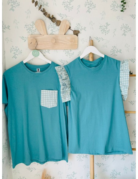 Camiseta Mami volante colección AQUA