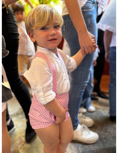 Pantalón con tirantes
