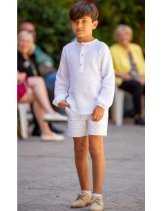 Camisa bambula blanca 2