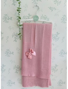 Toca primavera-verano rosa empolvado