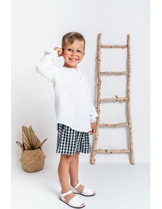 Camisa bambula blanca