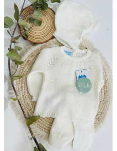 Conjunto de 3 piezas crudo AW 25-26