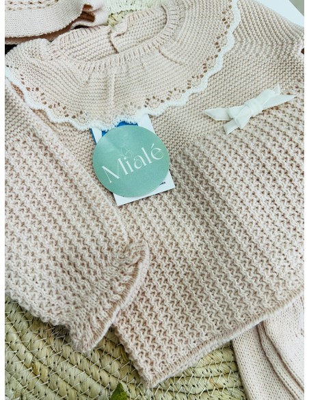 Conjunto 3 piezas nude AW 25-26
