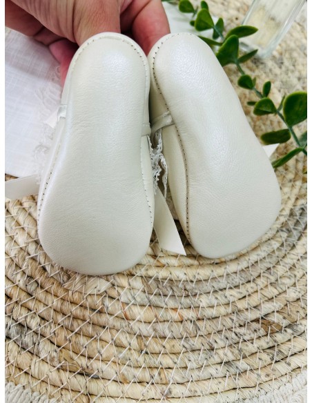 Zapatos bebé niña bautizo